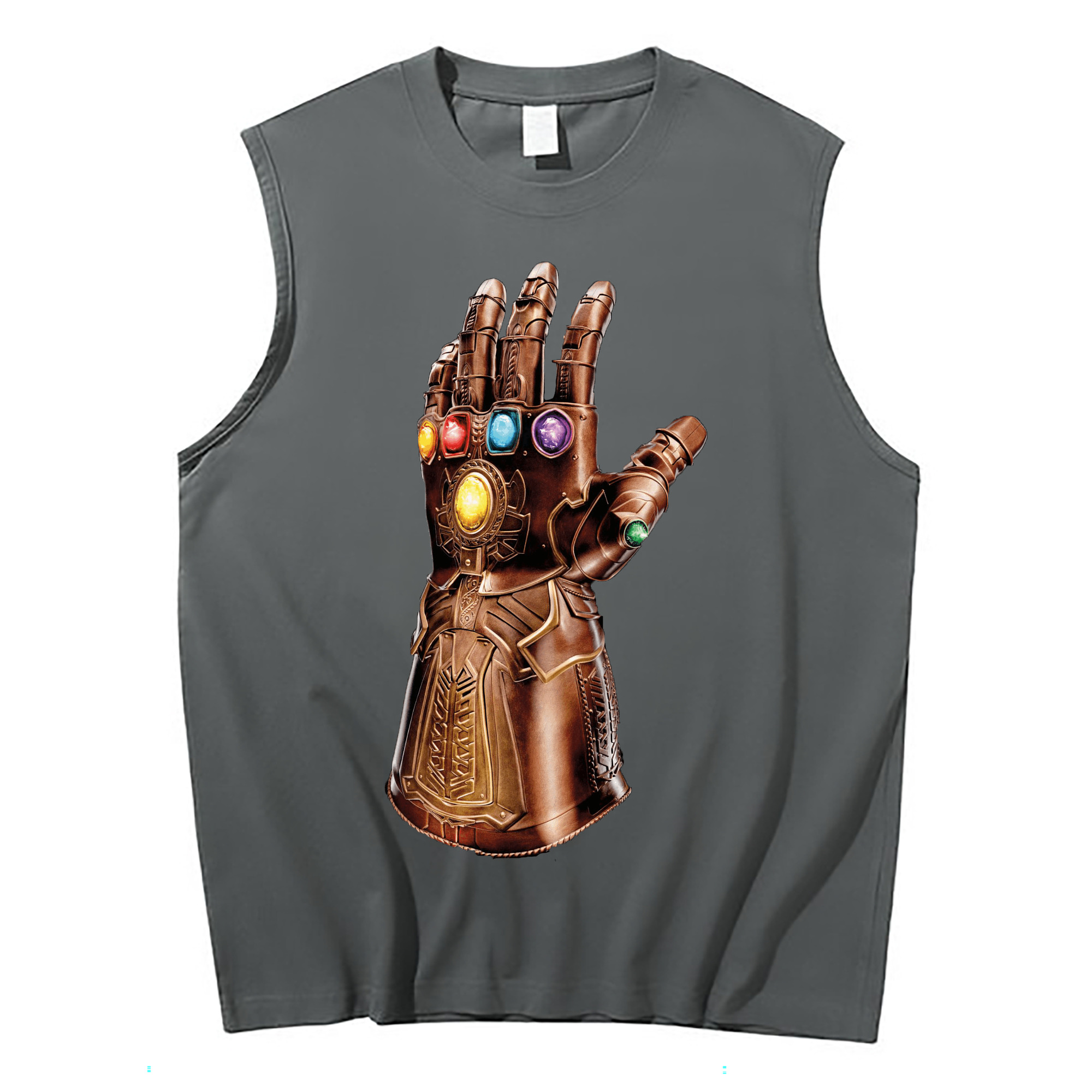 （画像用） アベンジャーズ The Avengers コットン100％タンクトップ（フロントプリント）